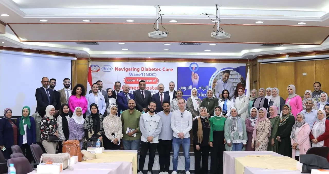 Navigating Diabetes Care Wave I — HIO pharmacists in training session, Cairo, May 2025
