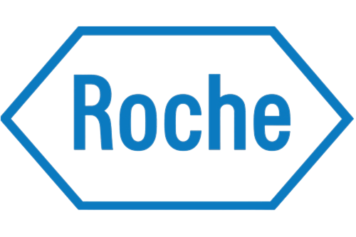 Roche logo — program sponsor